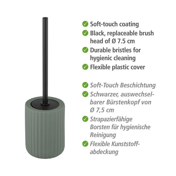 Zelena keramička WC četka Wenko Belluno-image-4