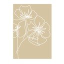 Plakat 29x41 cm White Poppy – Veronika Boulová