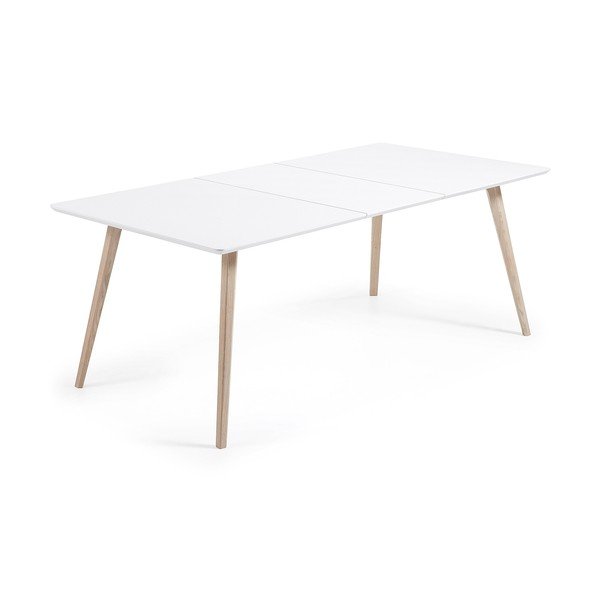 Blagovaonski stol na razvlačenje Kave Home Quatre, 160 x 100 cm-image-3