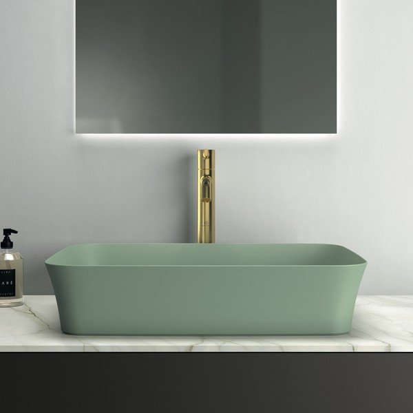 Zeleni keramički umivaonik 55x38 cm Ipalyss – Ideal Standard-image-1