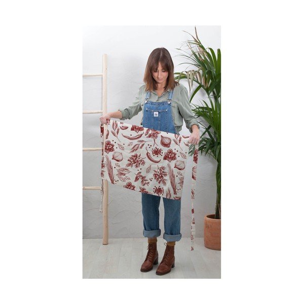 Really Nice Things Delantal Red Peppers pregača s cvijetom-image-1