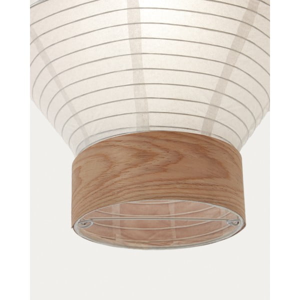 Bijelo sjenilo ø 30 cm Hila – Kave Home-image-4