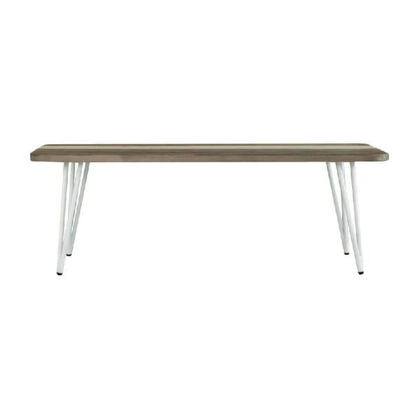 Blagovaonski stol od bagremovog drveta sømcasa Niza, dužine 120 cm