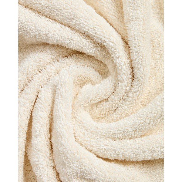 Bijeli/zeleni pamučan ručnik od frotira 50x90 cm Sedora – Kave Home-image-4