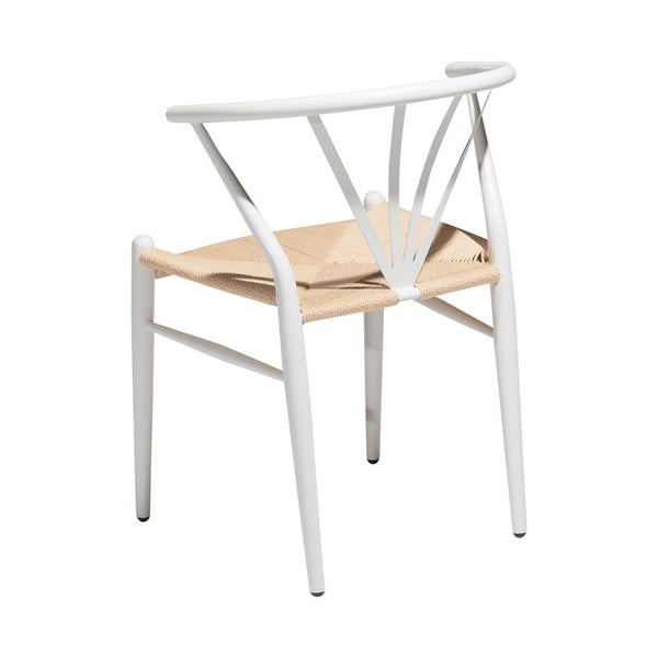 Bijela blagovaonska stolica DAN – FORM Denmark Delta-image-2