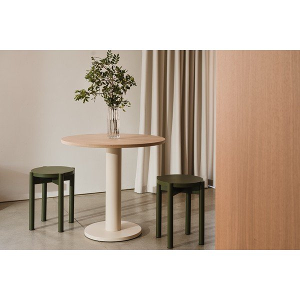 Crveni stolac od masivne bukve Hopp – noo.ma-image-2