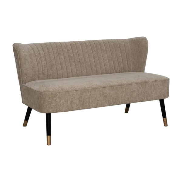 Bež sofa od šenila 134 cm Glam – Ixia-image-3