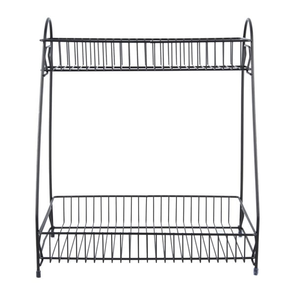 Crni metalni kuhinjski stalak s 2 police PT LIVING Tidy-image-2