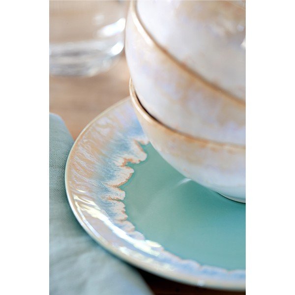 Tirkizni desertni tanjur od kamenine ø 22 cm Taormina – Casafina-image-1