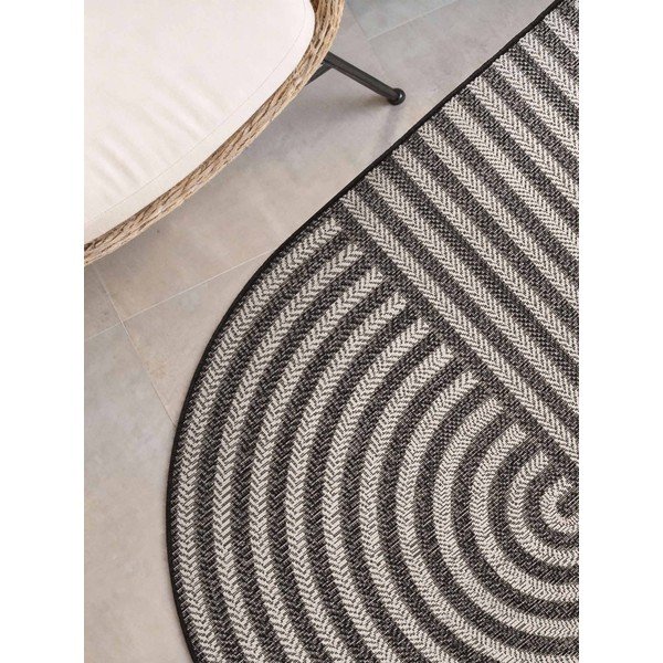 Crni/krem unutarnji i vanjski tepih 160x230 cm Haringey Woodfield – Ted Baker-image-2