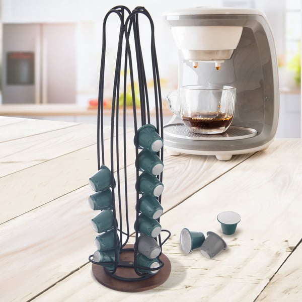 Crni stalak za kapsule kave Radka – Orion-image-1