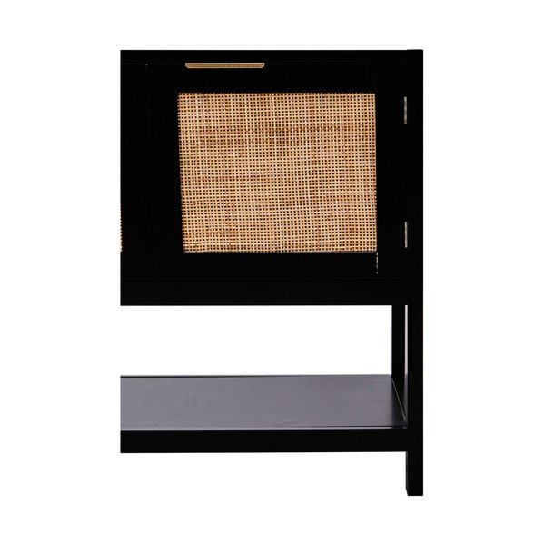 Crna komoda 85x73x38 cm Sherman – Premier Housewares-image-4