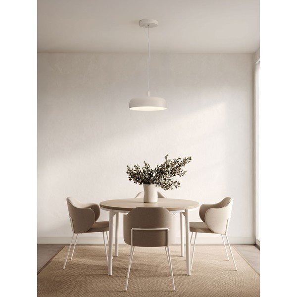 Krem LED viseća svjetiljka aluminijska s mogućnosti zatamnjivanja ø 40 cm Noelia – Nova Luce-image-1