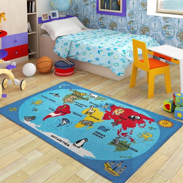 Dječji tepih Svijet, 133x190 cm