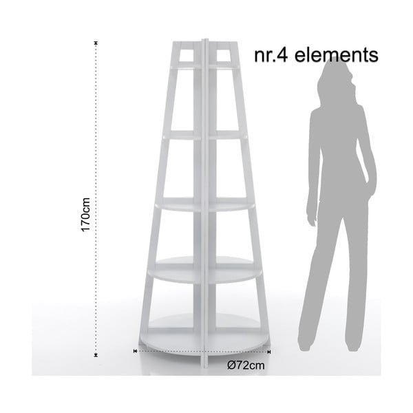 Kutna polica za knjige Tomasucci Varm-image-4