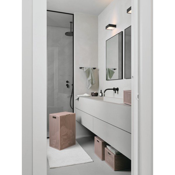 Prljavo roza košara za rublje od reciklirane plastike 60 l Kaya – Curver-image-1