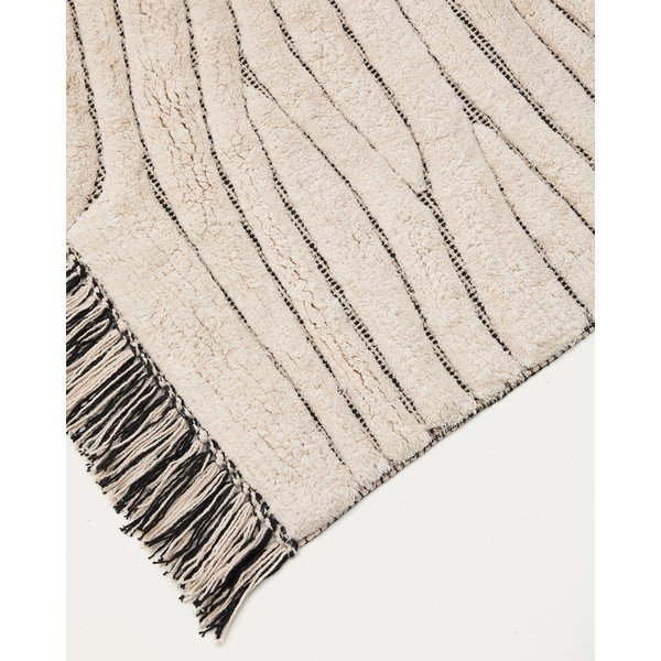 Bež kupaonska prostirka 50x70 cm Crilda – Kave Home-image-4