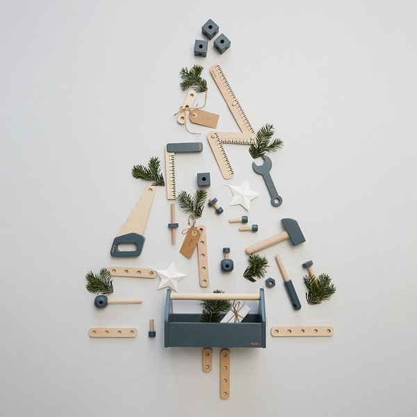 Dječji set drvenih alata Flexa Play Toolbox-image-1