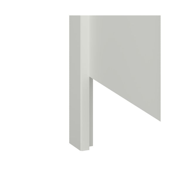 Sivi ormar s ogledalom 49x195 cm Tromsö - Tvilum-image-4