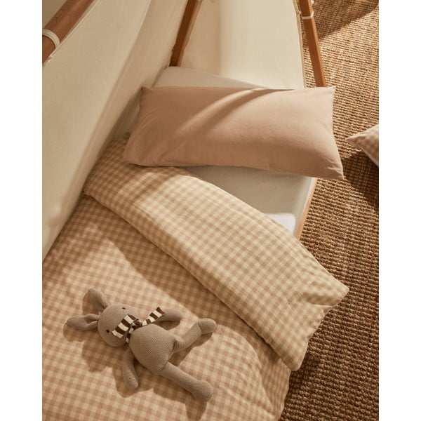 Pamučna dječja posteljina za dječji krevetić s uključenom plahtom 70x120 cm Yanil – Kave Home-image-1