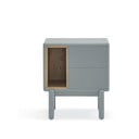 Plavi/sivi noćni ormarić Corvo – Teulat