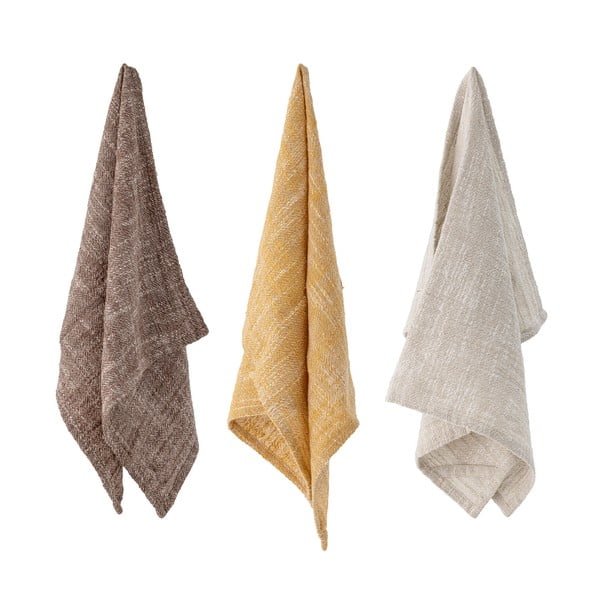 Pamučni ručnici u setu od 3 kom 70x45 cm Heika - Bloomingville-image-2