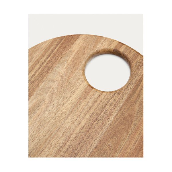 Drvena daska za rezanje za serviranje ø 36 cm Klot – Kave Home-image-4