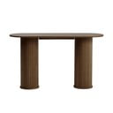 Smeđi pomoćni stol 40x130 cm Nola – Unique Furniture