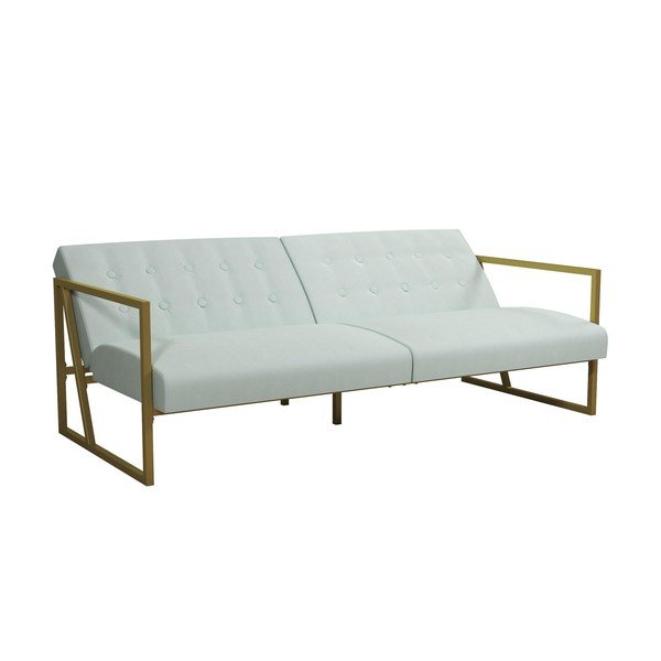 Bijela baršunasti sofa 185 cm Lexington – Støraa-image-3
