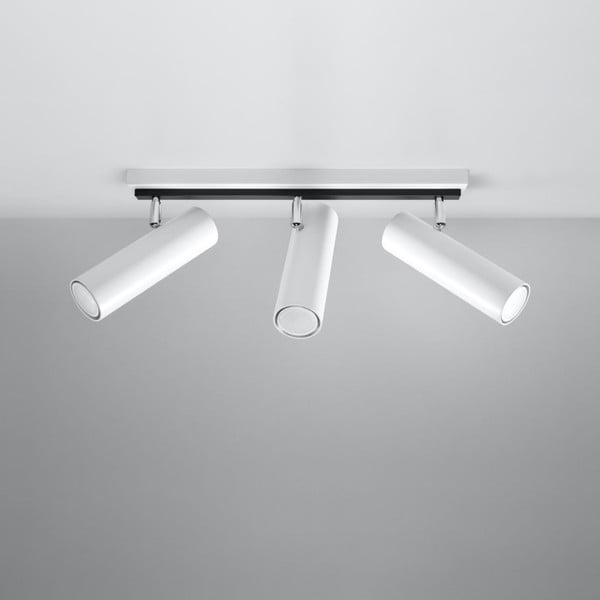 Bijela stropna svjetiljka 6x45 cm Mira – Nice Lamps