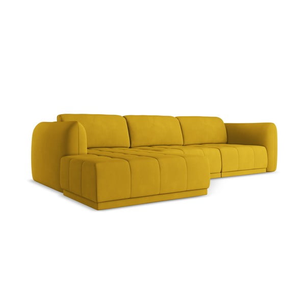 Žuta  kutna garnitura (s lijevim kutom) Hoku – Makamii-image-3