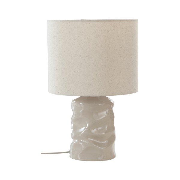 Siva stolna lampa keramička (visina 40 cm) Milera – Jotex