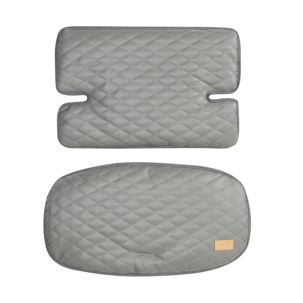 Sivo-smeđa dječja blagovaonska stolica Luxe – Roba-image-2