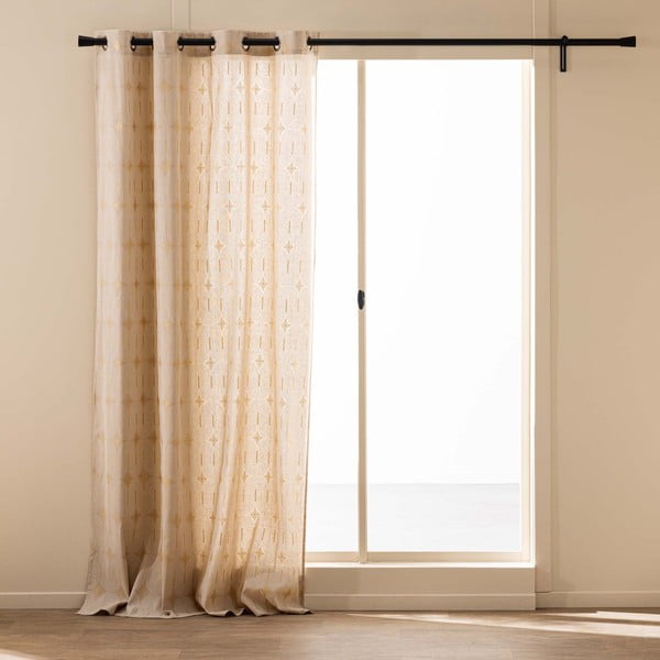 Bež zavjesa 140x240 cm Ondine – douceur d'intérieur