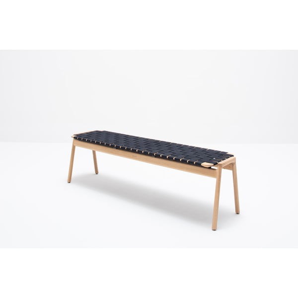 Klupa u crno-prirodnoj boji Klupa - Gazzda-image-4