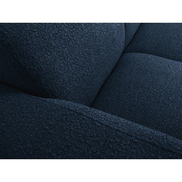 Tamno plava sofa od bouclé tkanine 235 cm Molino – Micadoni Home-image-1