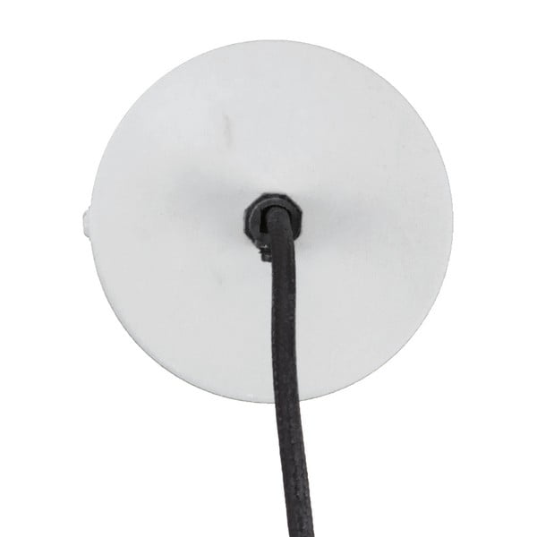 Bijela visilica s drvenim detaljem Leitmotiv Farm, ⌀ 41 cm-image-1