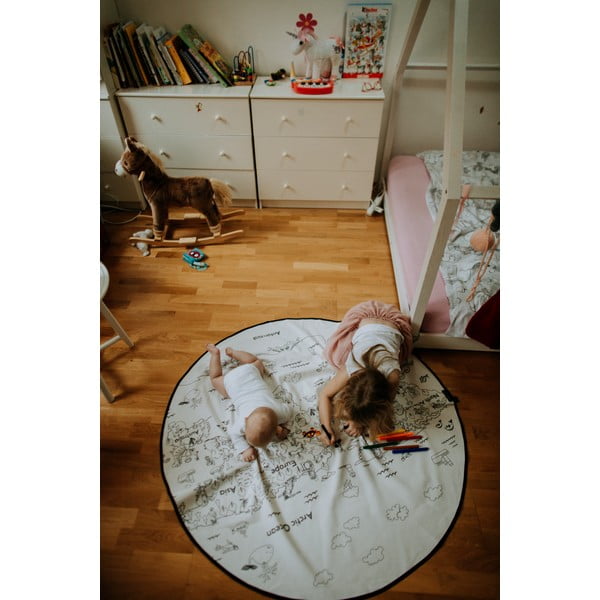 Tepih za bojanje Butter Kings Camping, ø 130 cm-image-4