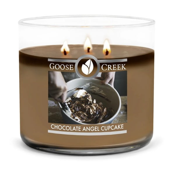Mirisna svijeća u staklenoj posudi Goose Creek Chocolate Angel Food Cake, gori 35 sati