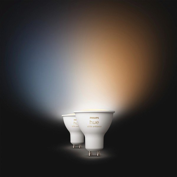 LED pametne žarulje u setu 2 kom GU10, 4 W White ambiance – Philips Hue-image-2