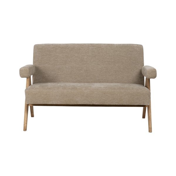 Bež sofa od šenila 134 cm Rest – Ixia