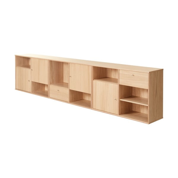 Niska komoda u dekoru hrasta 267x61 cm Mistral - Hammel Furniture-image-2