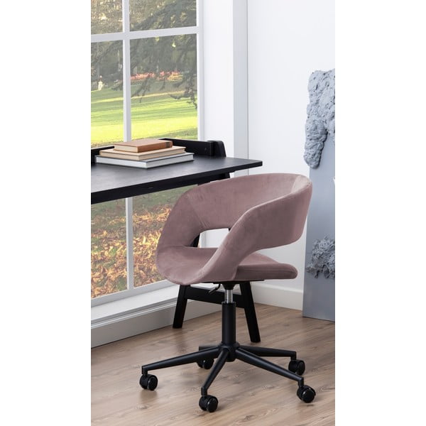 Radni stol s pločom u dekoru hrasta 126,6x51,6 cm Miso - Actona-image-2