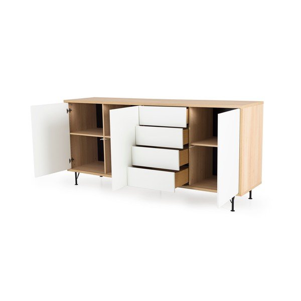 Bijela komoda Tenzo Flow, dužine 217 cm-image-2