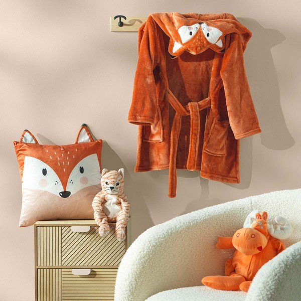 Dječji jastuk od samta 40x40 cm Roxy – douceur d'intérieur-image-1