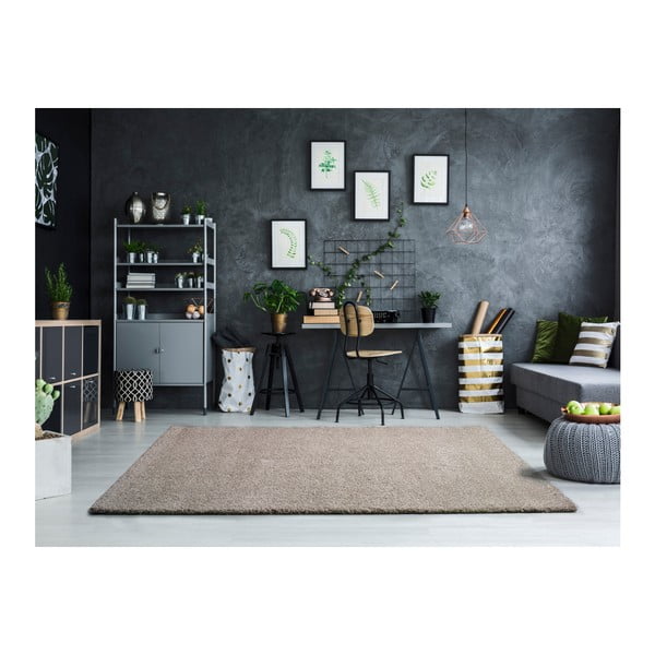 Sivi tepih Universal Khitan Liso Grey, 190 x 280 cm