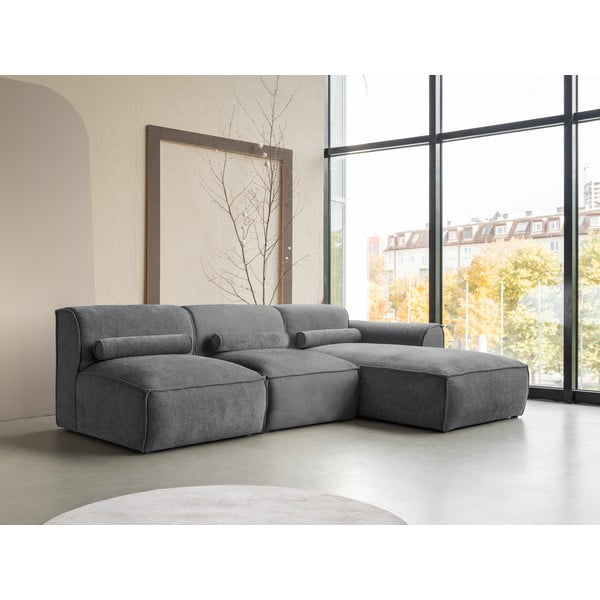 Siva kutna garnitura (s desnim kutom) Flex Felix – Miuform-image-3