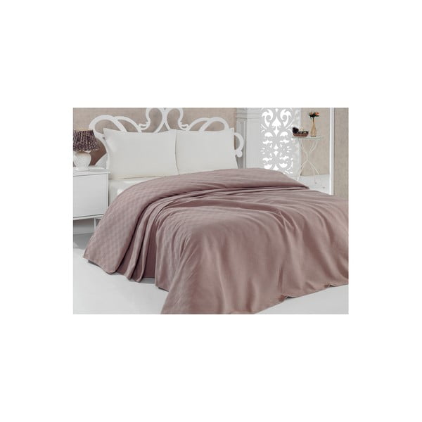 Prekrivač Pique Pink, 160 x 240 cm-image-1
