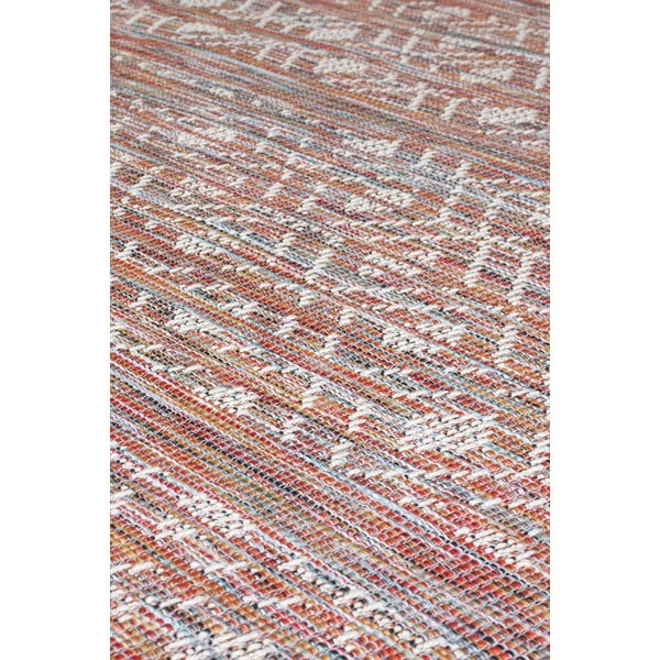 Crveno-bež vanjski tepih Flair Rugs Sunset, 200 x 290 cm-image-2