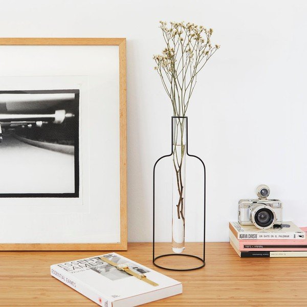 Crna vaza Balvi Silhouette Bottle-image-1